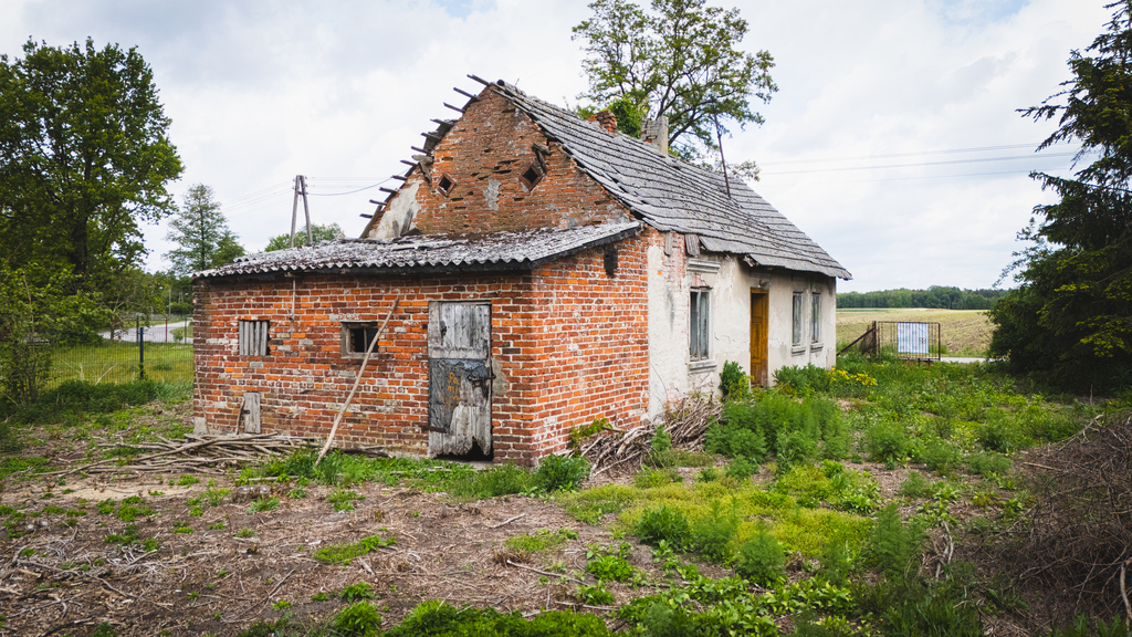 Działka budowlana w spokojnej okolicy k. Zgierza