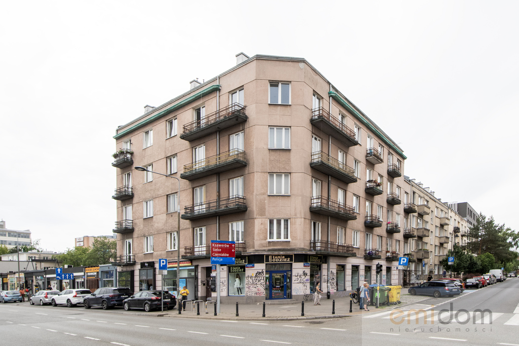ul. Puławska | 3 pok. | widoczny balkon | od ulicy