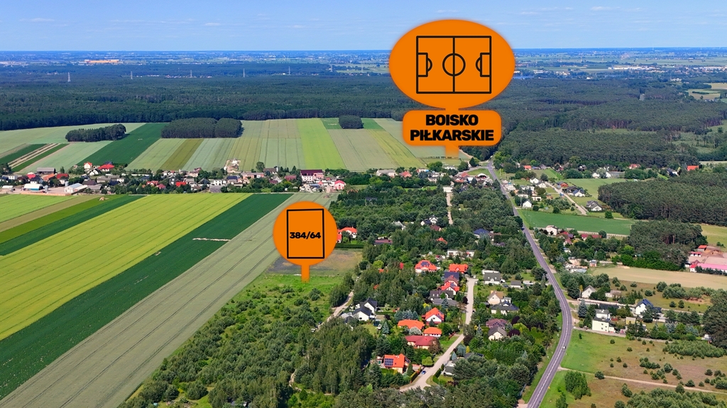 Jedyna taka działka w Mieczewie z WZ!