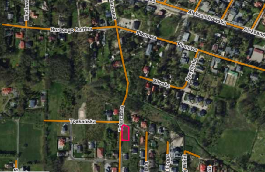 Super działka pod dom - cisza, zieleń, centrum 2km