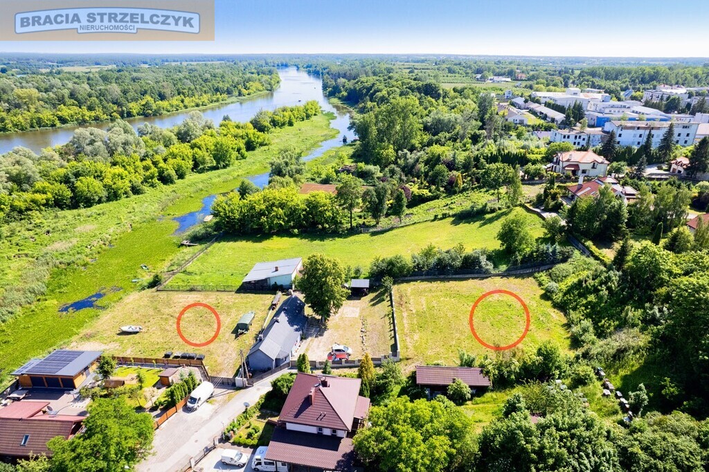 Działka w Pułtusku nad dopływem Narwi