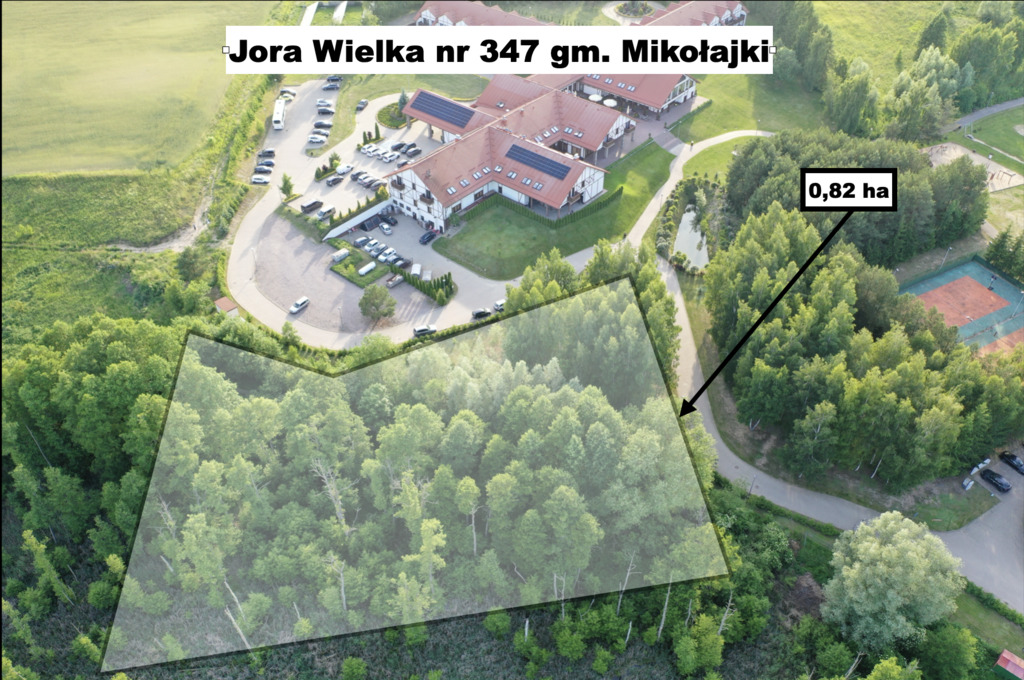Duża inwestycyjna na Mazurach  - Jora Wielka.