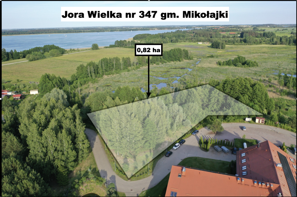 Duża inwestycyjna na Mazurach  - Jora Wielka.