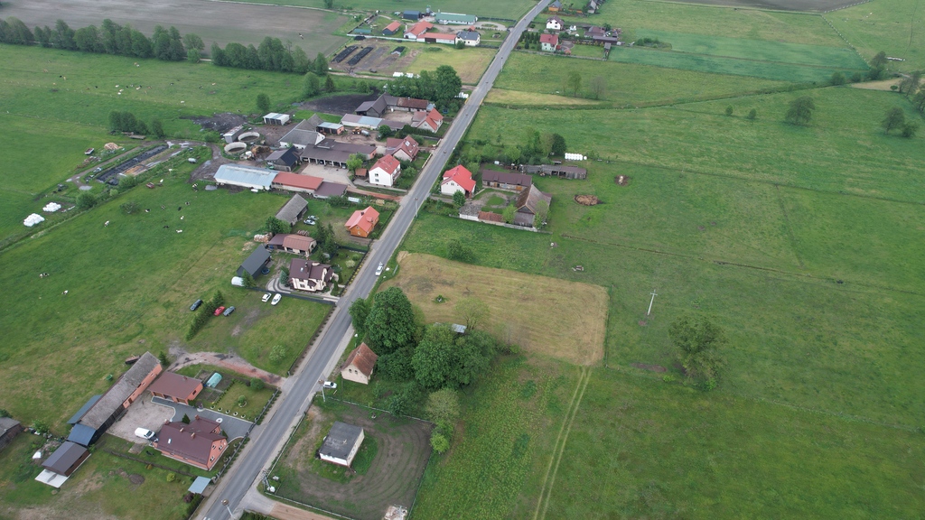 Działka budowlana w gminie Rozogi