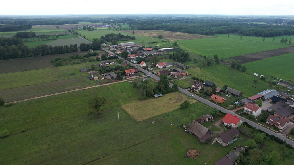 Działka budowlana w gminie Rozogi