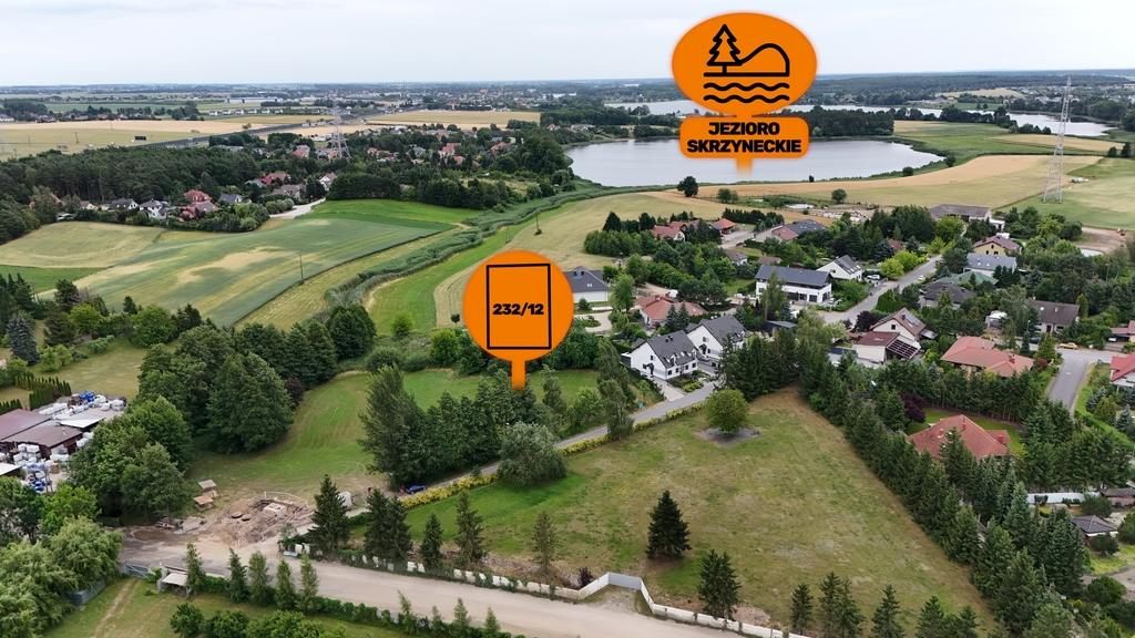 Twoje 1417 m²  - działka w Borówiec