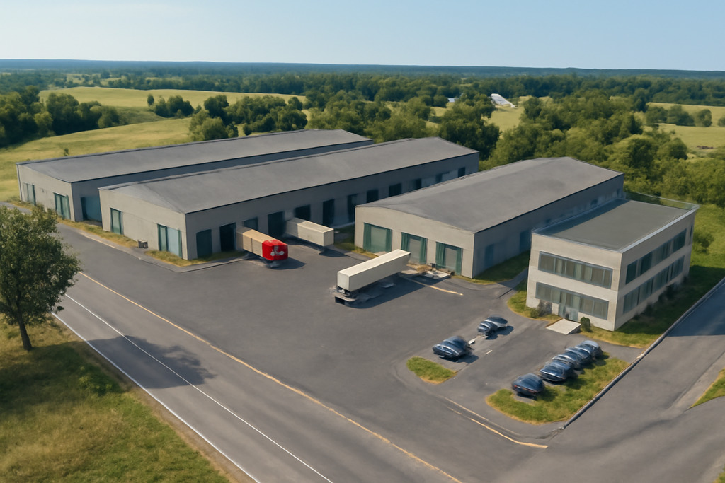 Działka usługowa przy drodze asfaltowej – 7894 m²