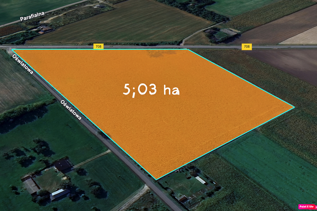 15 ustawnych działek - WZ w procesie, droga asfalt