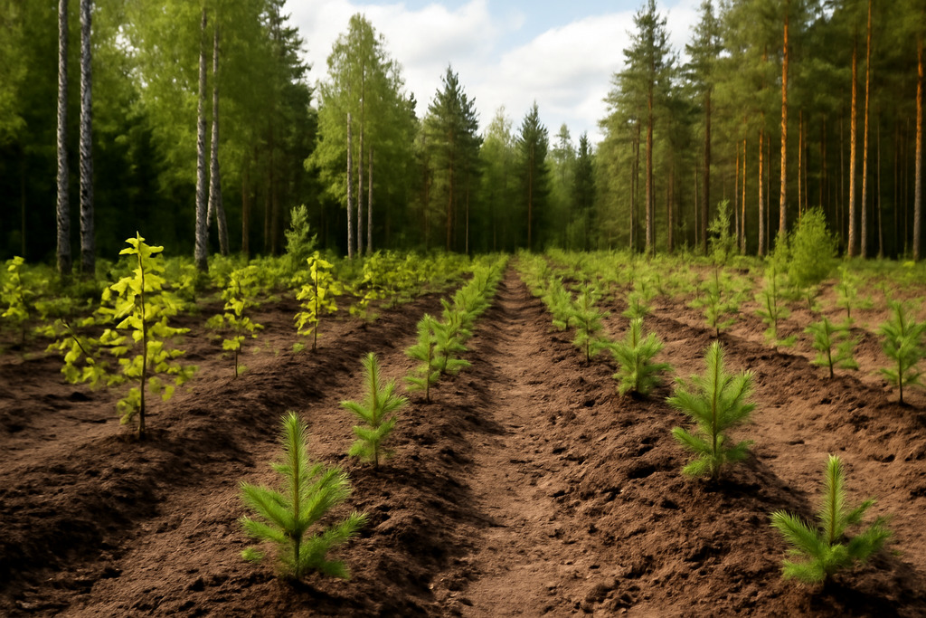 Grunt leśny w gminie Ciechanowiec