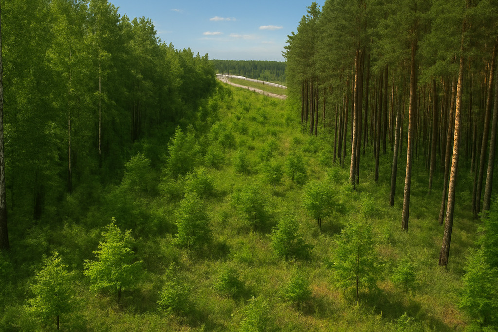 Grunt leśny w gminie Ciechanowiec