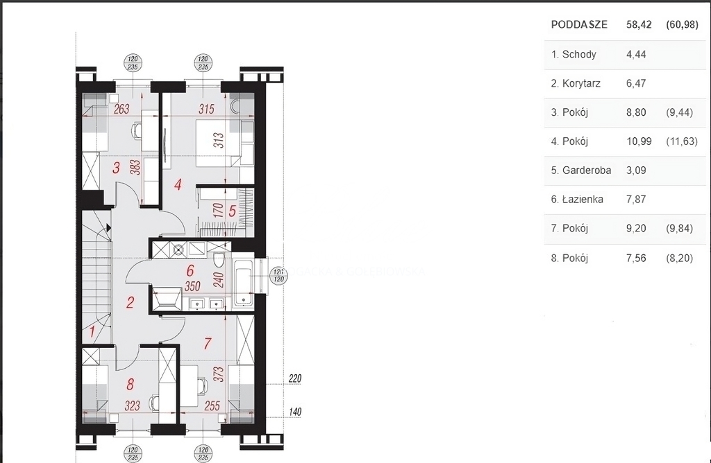 Dom/Blizniak wykończony pod klucz - Mierzyn