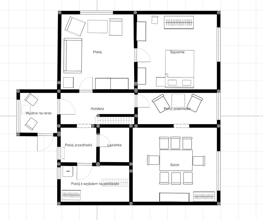 Dom 130 m² z budynkiem gospodarczym - 14,7a