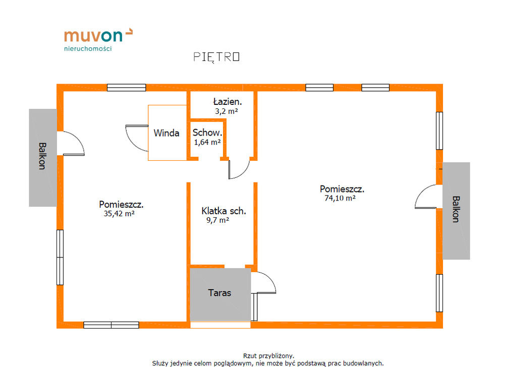 Dom wolnostojący 400 m² – Pabianice, ul. Myśliwska