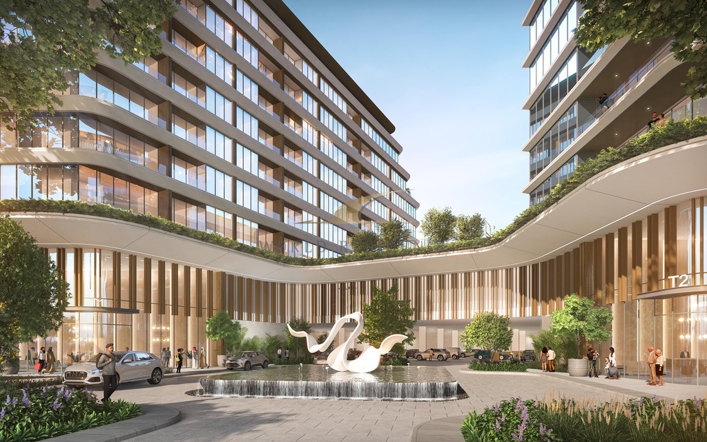 Apartament na wyspie w Dubaju z widokiem na morze