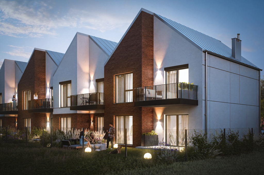 | 61 m² z balkonem i poddaszem - AURUM