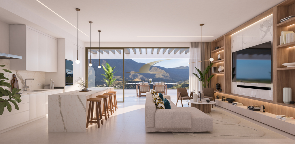 Nowoczesne apartamenty z widokiem na morze