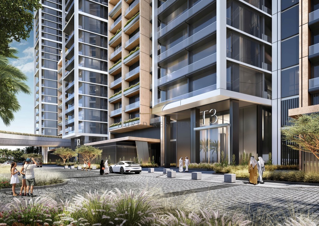 Apartament narożny z widokiem na morze w Dubaju