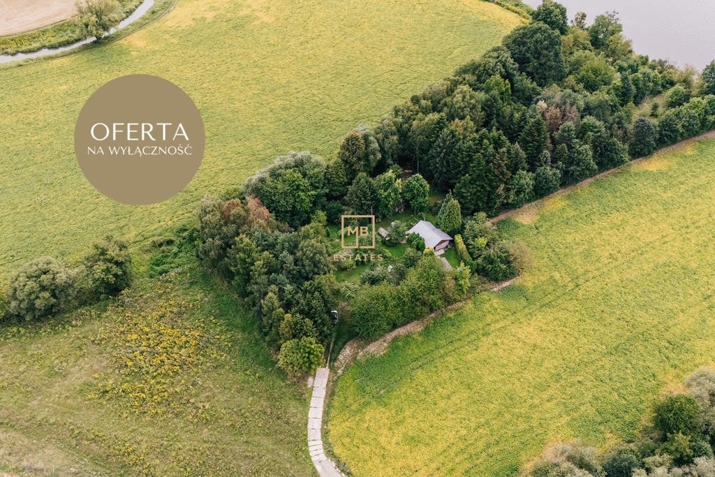 Zagospodarowana działka rekreacyjno-rolna w Hucie