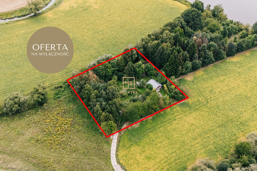 Zagospodarowana działka rekreacyjno-rolna w Hucie