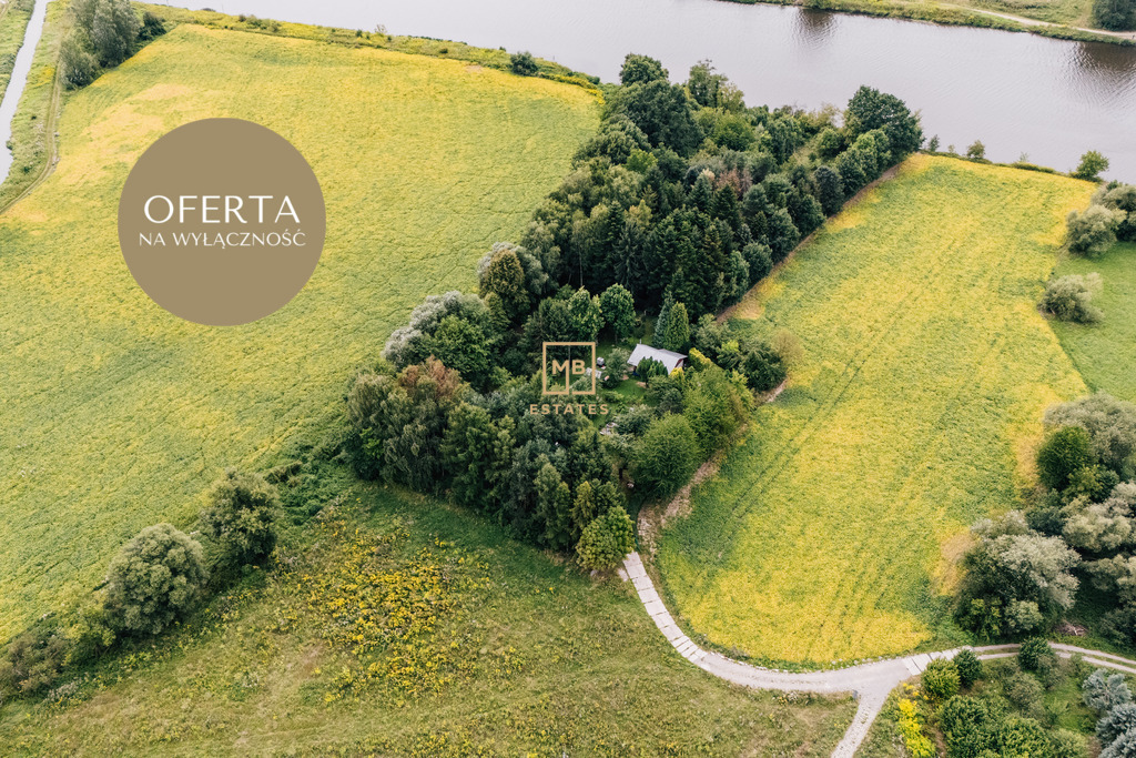 Zagospodarowana działka rekreacyjno-rolna w Hucie