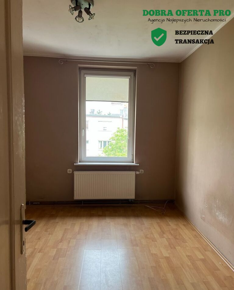 2 pokojowe mieszkanie w kamienicy z piwnicą