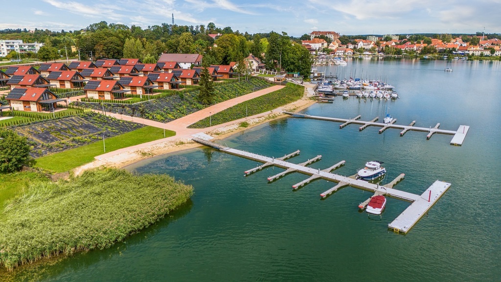 24 Domy pod klucz RYN nad jeziorem, własna marina