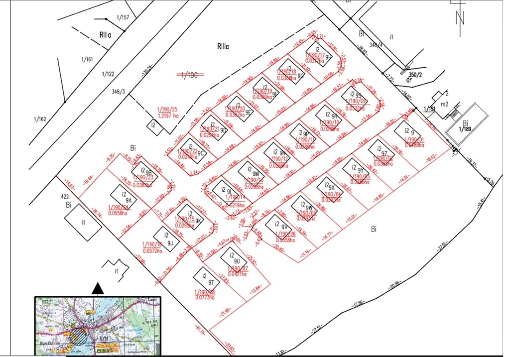 24 Domy pod klucz RYN nad jeziorem, własna marina