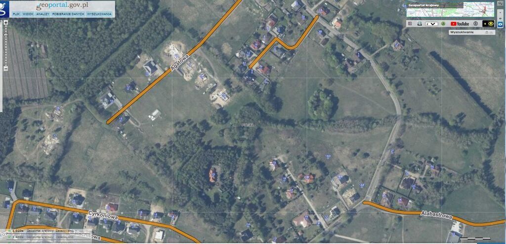 Działka 3179m2,obr.Grzepnica,gm.Dobra, las,media