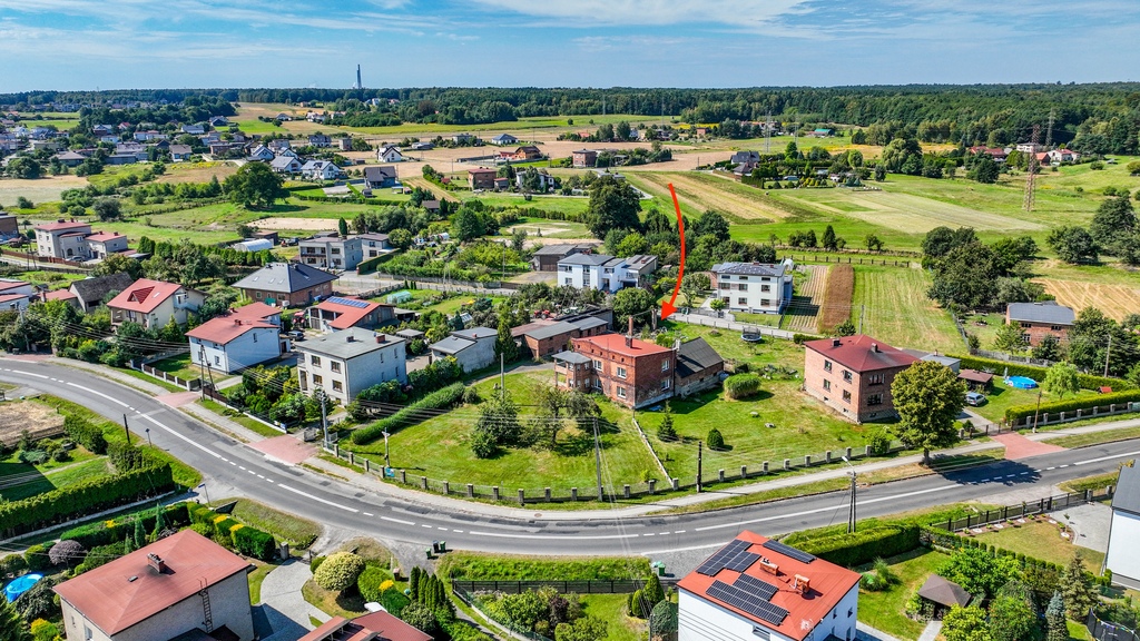 Dom z dużą działką w cenie mieszkania