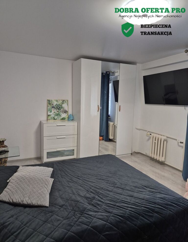 Funkcjonalne i słoneczne mieszkanie z ogródkiem