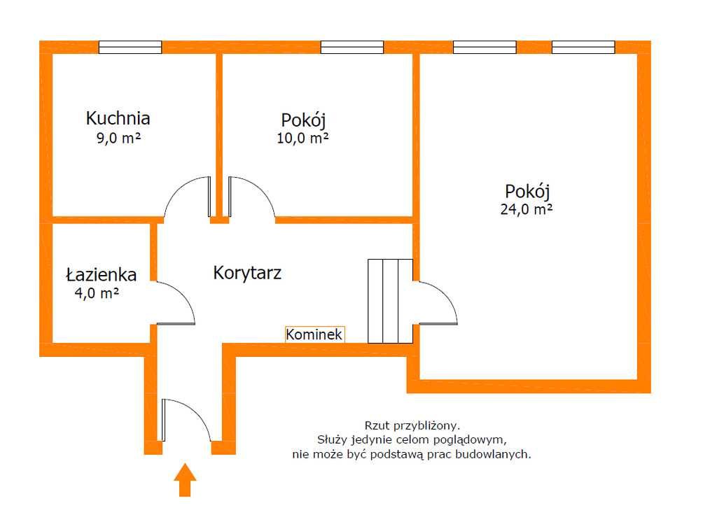 REZERWACJA Mieszkanie z ogrodem w centrum