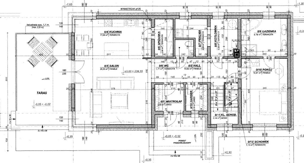 Komfotowy dom, 2 pełne kondygnacje, 5 sypialni