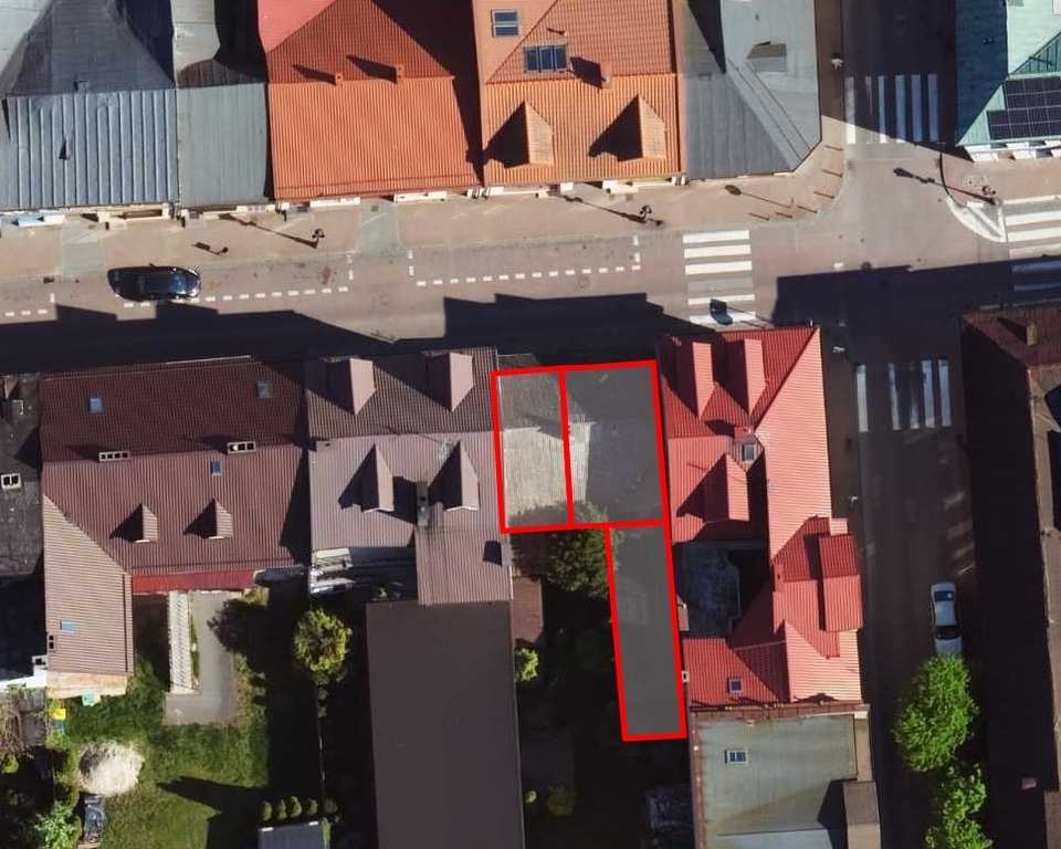 Działka z kamienicą w Łowiczu, ul. Zduńska