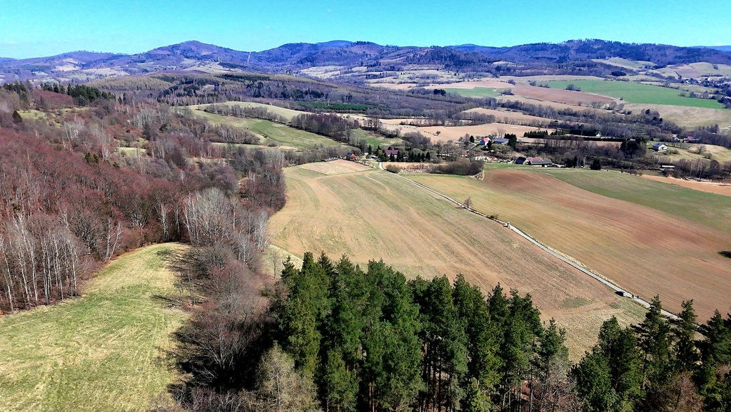 Pięknie położone działki w Rogówku koło Kłodzka