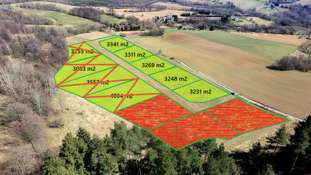 Pięknie położone działki w Rogówku koło Kłodzka