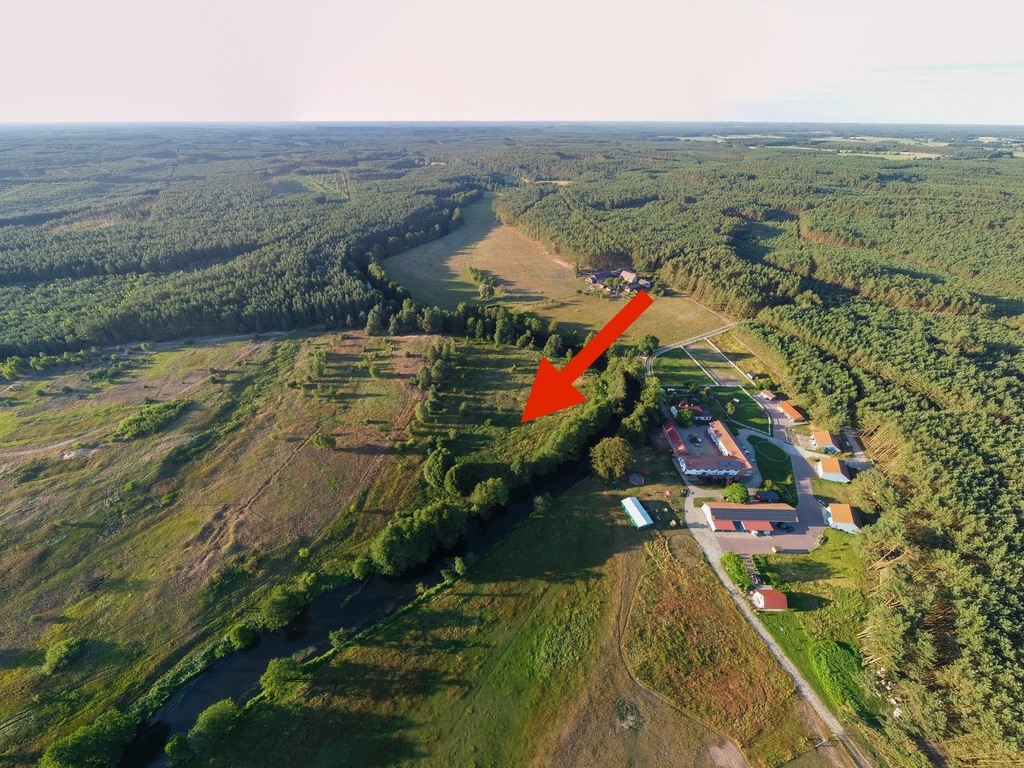 Twój azyl nad rzeką - działka