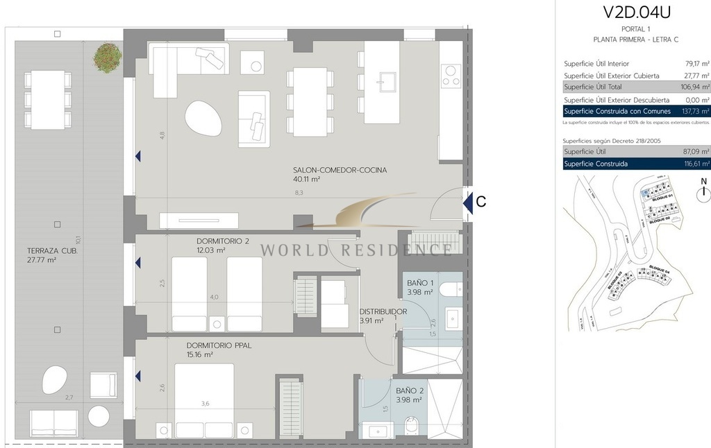 Apartamenty z widokiem na morze