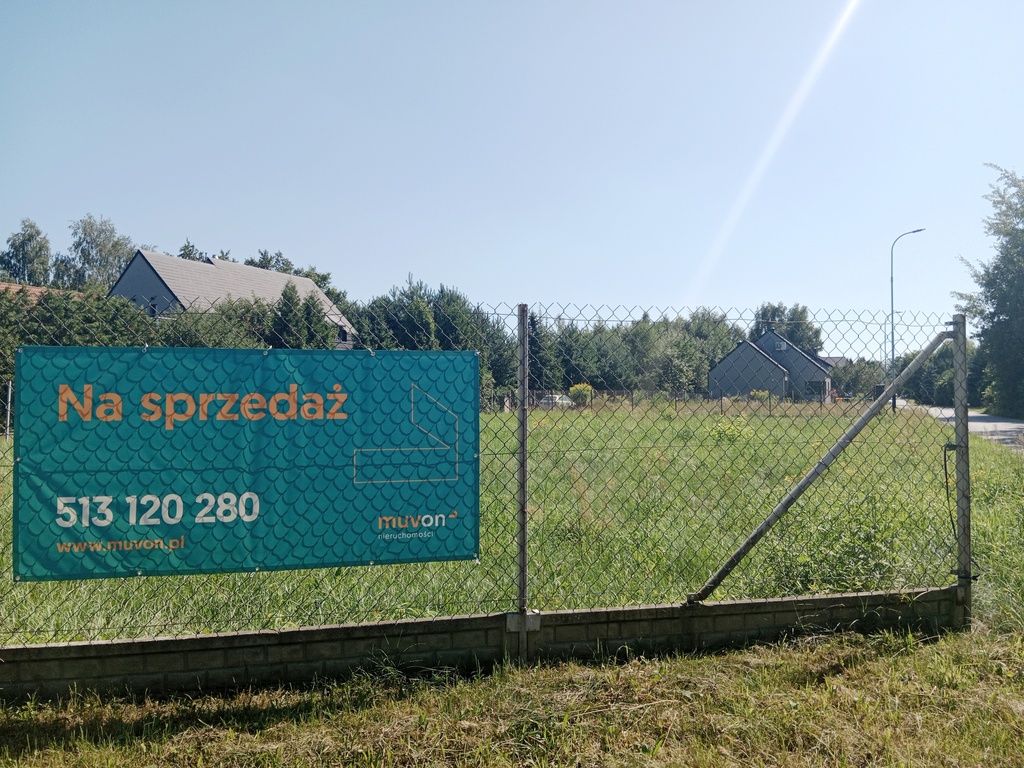 Super działka pod dom - cisza, zieleń, centrum 2km