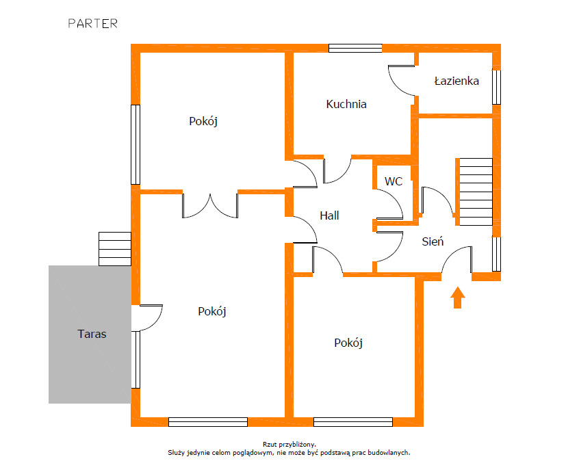 Rodzinny dom z garażem i tarasem