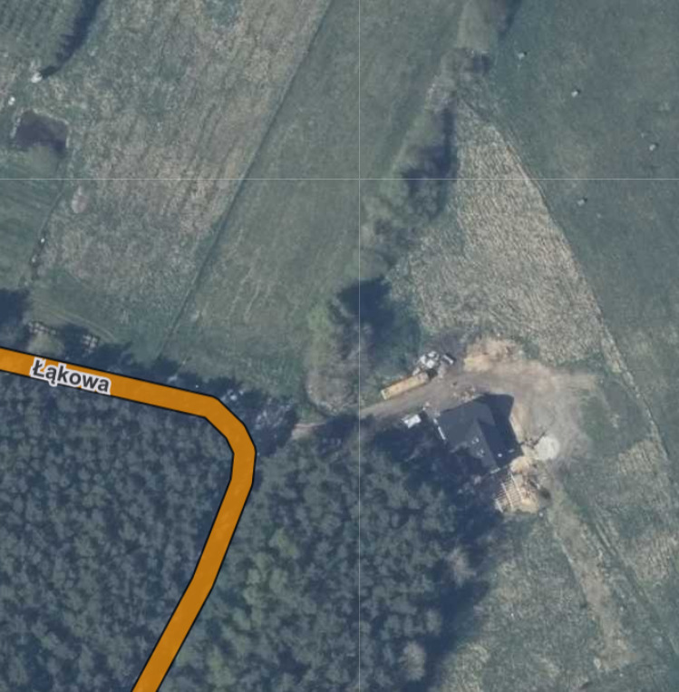 Działka Wołczkowo 1063 m2,las