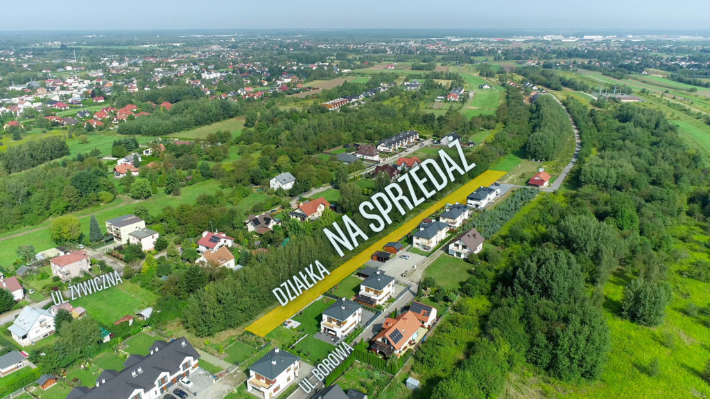 Działka 25 ar - ul. Borowa os. Staromieście