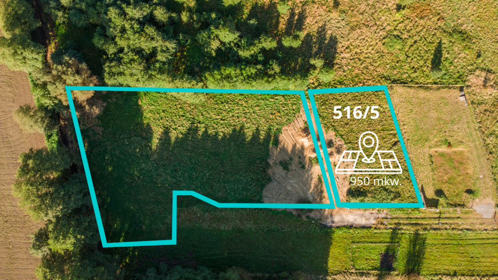 Działka 950 m² - Ochla ul. Tenisowa