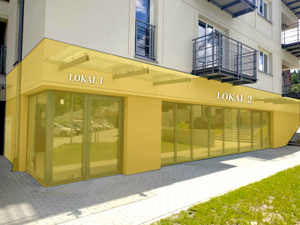 Dwa lokale/1 KW - Zainwestuj lub kup pod swój 