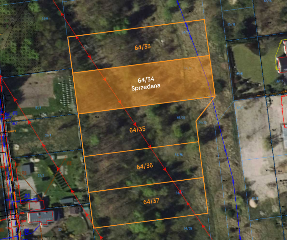 Działka budowlano-usługowa, 1274m², Starowa Góra