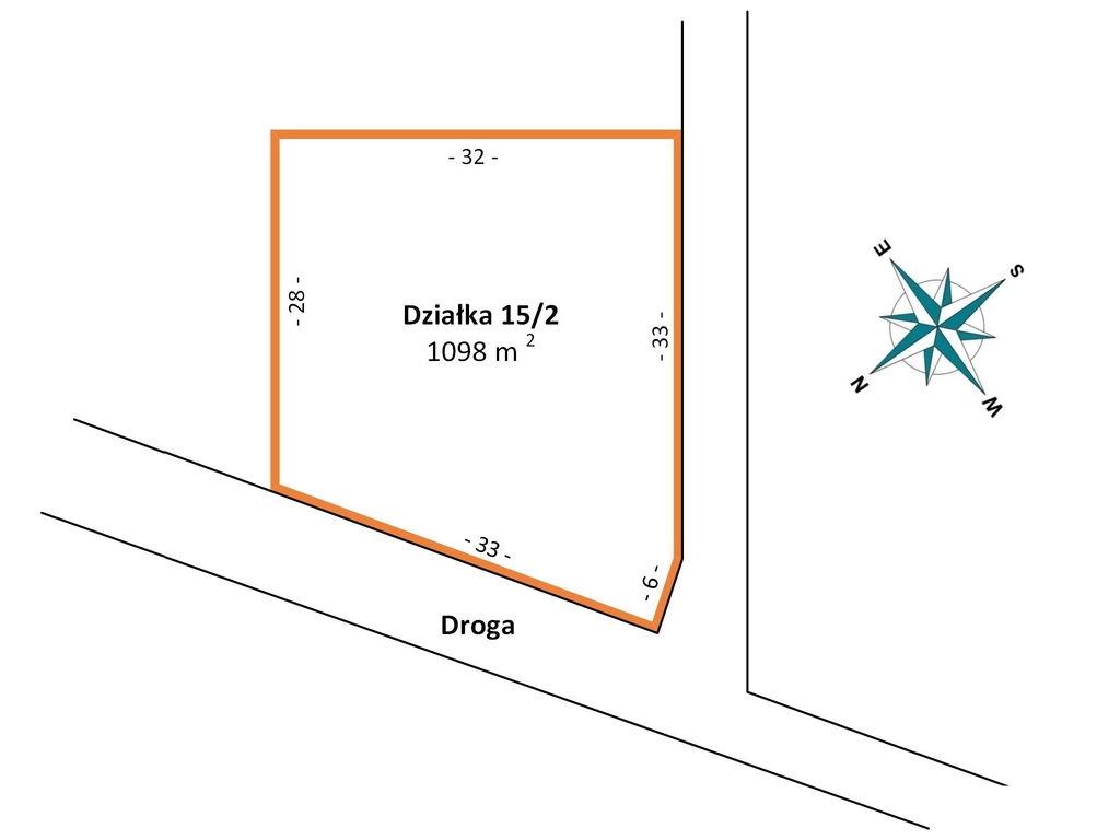 Uzbrojona działka 1091 m² + domek holenderski