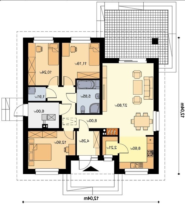 nowoczesny dom, duża działka, oddanie Listopad 25