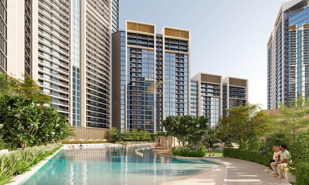 Apartament z widokiem na panoramę Dubaju