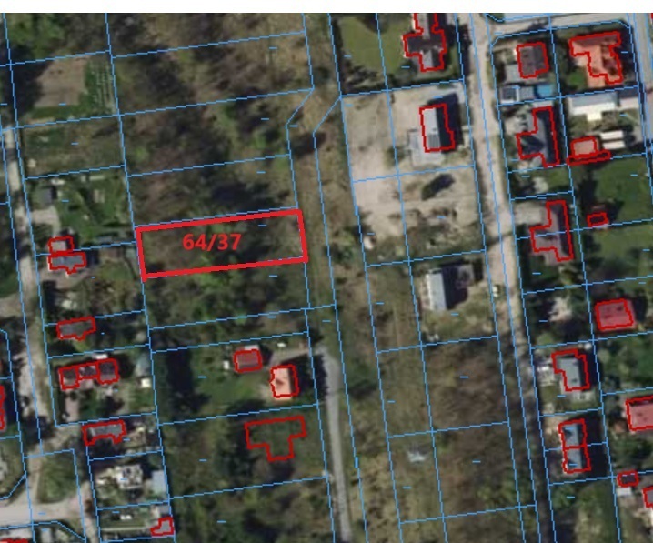 Działka budowlana nr.64/37, 1273 m², Starowa Góra