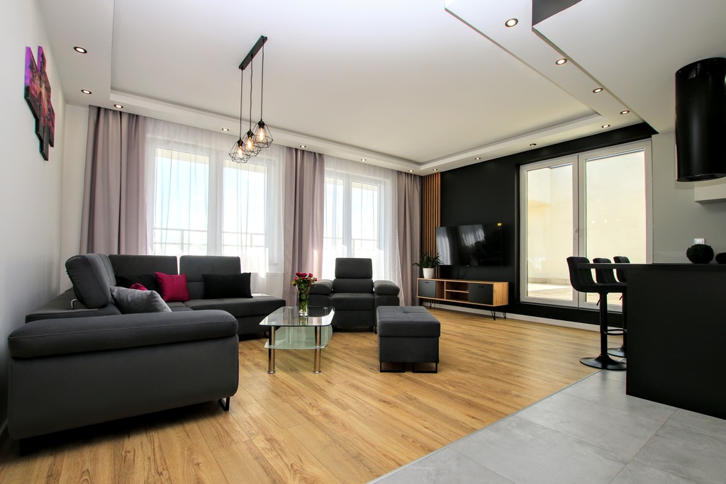 apartament z cudownym widokiem z 17stego piętra