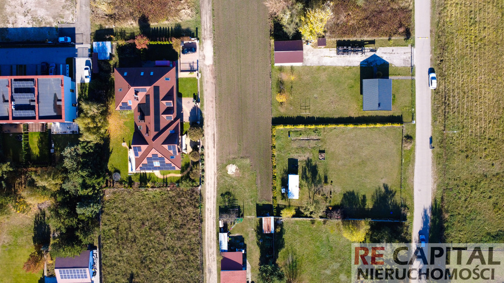Działka 1200m usługowo mieszkaniowa Borzęcin Mały